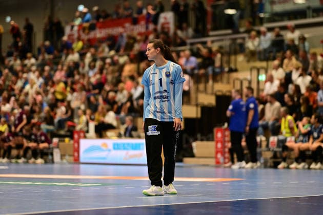 Handball I Women I 2026–2027 Season I Bundesliga I Matchday 2 I Buxtehuder SV vs. HC Leipzig I September 5, 2026 Single photo, cutout, single image, cutout, isolated subject, sports photo, close-up, cropped, cropped photo, photo, individual Nikki van der Vorst 1, Buxtehuder Sportverein, Buxtehude, Halle Nord, Lower Saxony, Germany Copyright: xLobeca FelixxWeißbergx
