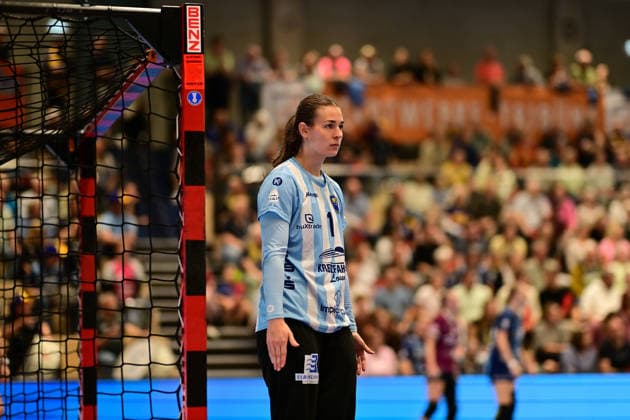 Handball I Women I 2026–2027 Season I Bundesliga I Matchday 2 I Buxtehuder SV vs. HC Leipzig I September 5, 2026 Single photo, cutout, single image, cutout, isolated subject, sports photo, close-up, cropped, cropped shot, photo, individual shot of Nikki van der Vorst 1, Buxtehuder Sportverein, Buxtehude, Halle Nord, Lower Saxony, Germany Copyright: xLobeca FelixxWeißbergx