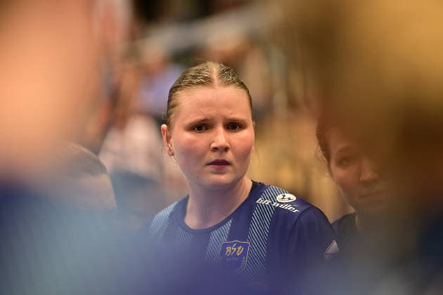 Handball Women 2026–2027 Season Bundesliga Matchday 2 Buxtehuder SV vs. HC Leipzig September 5, 2026 Portrait, Portrait, portrait photograph, headshot, individual photo, single shot, half-length portrait of Lin Luck, 51, Buxtehuder Sportverein, Buxtehude, Halle Nord, New Lower Saxony, Germany Copyright: xLobeca FelixxWeißbergx