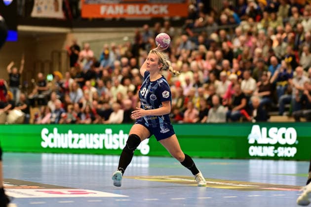 Handball I Women I 2026–2027 Season I Bundesliga I Matchday 2 I Buxtehuder SV vs. HC Leipzig I September 5, 2026 Single photo, cropped image, individual image, cutout, isolated subject, sports photo, close-up, isolated, isolated shot, photo, single shot: Ruslana Litvinov 81, Buxtehuder Sportverein, Buxtehude, Halle Nord, Lower Saxony, Germany Copyright: xLobeca FelixxWeißbergx