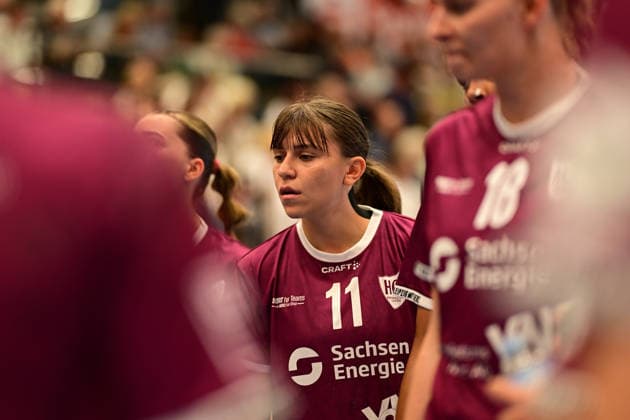 Handball Women 2026–2027 Season Bundesliga Matchday 2 Buxtehuder SV vs. HC Leipzig September 5, 2026 Portrait, Portrait, Portrait Photo, Headshot, Individual Photo, Single Image, Half-Length Portrait of Alina Gaubatz, 11, HC Leipzig, Buxtehude, Halle Nord, New Lower Saxony, Germany Copyright: xLobeca FelixxWeißbergx