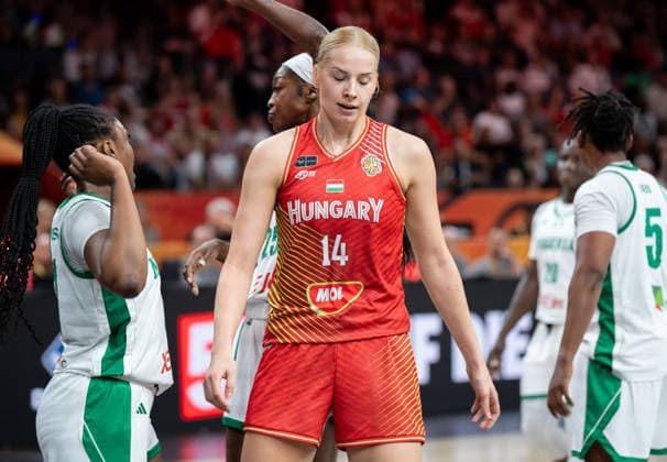 Nigeria v Hungary: Group B - FIBA Women s Basketball World Cup Germany 2026 Dorka Juhasz plays during the FIBA Women s Basketball World Cup 2026 match between Nigeria and Hungary in Berlin, Germany, on September 5, 2026. Berlin Germany  Copyright: xMarcinxGolbax originalFilename:golba-nigeriav260905_npgnh.jpg