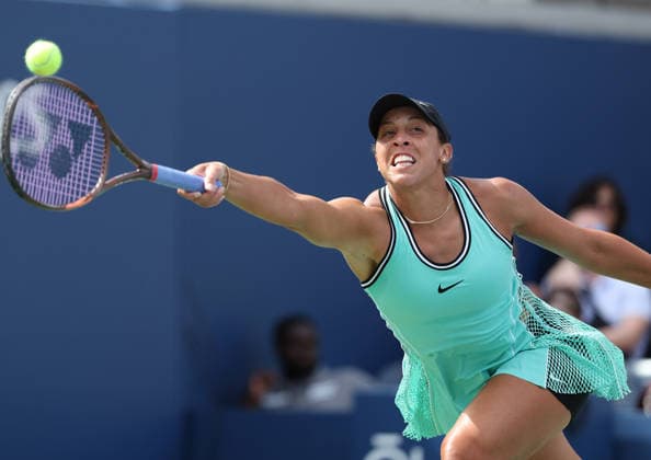 September 5, 2026, New York City, New York, USA: MADISON KEYS of USA during the match against Q. Zheng of China in the third round of Grand Slam tournament US Open. New York, USA. Tennis: US Open - Madison Keys  - ZUMAc278 20260905_zsp_c278_032 Copyright: xMarcinxCholewinskix