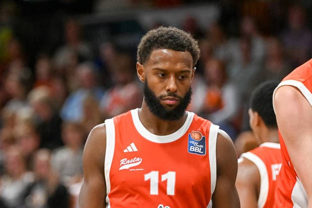 Matt Lewis, RASTA Vechta, 11 RASTA Vechta vs. Bakken Bears, Exhibition Game, 2026–2027 Season, September 5, 2026, RASTA Vechta vs. Bakken Bears, exhibition game, 2026–2027 season, September 5, 2026, Vechta Copyright: xEibner-Pressefoto RobertxGertzenx EP_RGN