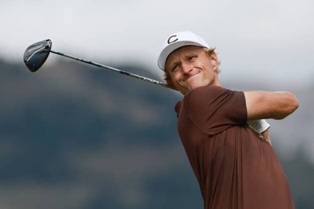 Omega European Masters 2026 - Day Three Adrian Meronk of Poland plays during the third round of the 2026 Omega European Masters at the Golf de Crans-sur-Sierre in Crans-Montana, Switzerland, on September 5, 2026. Crans-Montana Switzerland  Copyright: xRemyxGrosx originalFilename:gros-notitle260905_npbTe.jpg