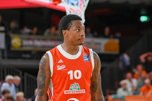 Justin Edler Davis RASTA Vechta, 10 RASTA Vechta vs. Bakken Bears, Exhibition Game, 2026–2027 Season, September 5, 2026, RASTA Vechta vs. Bakken Bears, exhibition game, 2026–2027 season, September 5, 2026, Vechta Copyright: xEibner-Pressefoto RobertxGertzenx EP_RGN