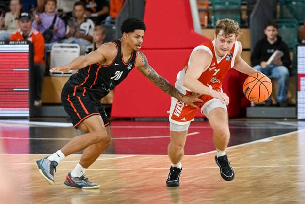 Basketball, friendly match, RASTA Vechta v Bakken Bears