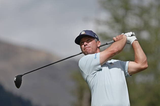 Omega European Masters 2026 - Day Three Paul Casey of England plays during the third round of the 2026 Omega European Masters at the Golf de Crans-sur-Sierre in Crans-Montana, Switzerland, on September 5, 2026. Crans-Montana Switzerland  Copyright: xRemyxGrosx originalFilename:gros-notitle260905_npo7O.jpg