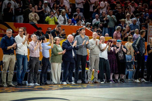 Basketball Berlin, September 5, 2026 FIBA Women’s Basketball World Cup Germany 2026 Preliminary Round Group Germany (GER) vs. Japan (JPN) Ingo Weiss, Alex Mumbru, Germany, National Team Coach