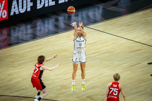 Basketball Berlin, September 5, 2026 FIBA Women’s Basketball World Cup Germany 2026 Preliminary Round Group Germany (GER) vs. Japan (JPN) Leonie Fiebich, Germany, No. 13