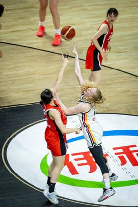 Basketball Berlin, September 5, 2026, FIBA Women’s Basketball World Cup Germany 2026, Preliminary Round, Group Germany (GER) vs. Japan (JPN), Nyara Sabally, Germany, No. 08
