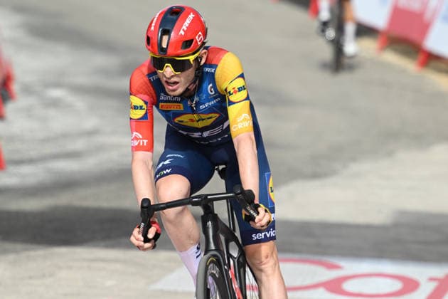 05-09-2026 Vuelta A Espana; Tappa 14 Jaen - Sierra De La Pandera; 2026, Lidl - Trek; Skjelmose Jensen, Mattias; Sierra De La Pandera; 