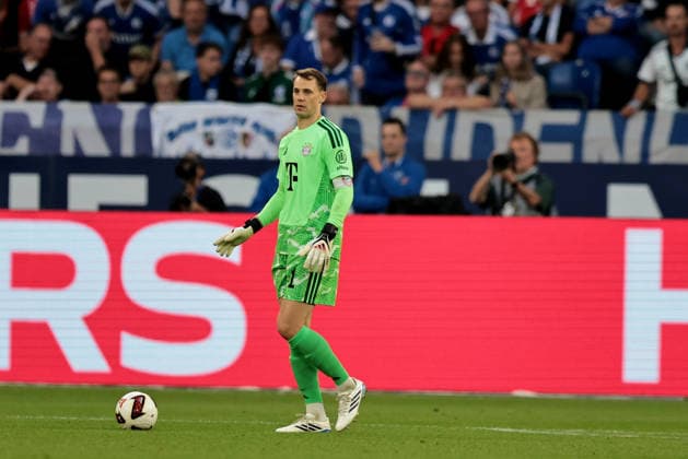 Manuel Neuer (FC Bayern München) beim Spiel der 1. Bundesliga (Saison 2026 27) FC Schalke 04 - FC Bayern München - Copyright: Thomas Pakusch *** Manuel Neuer, FC Bayern Munich, during a Bundesliga match in the 2026–27 season against FC Schalke 04. FC Bayern Munich. Copyright Thomas Pakusch