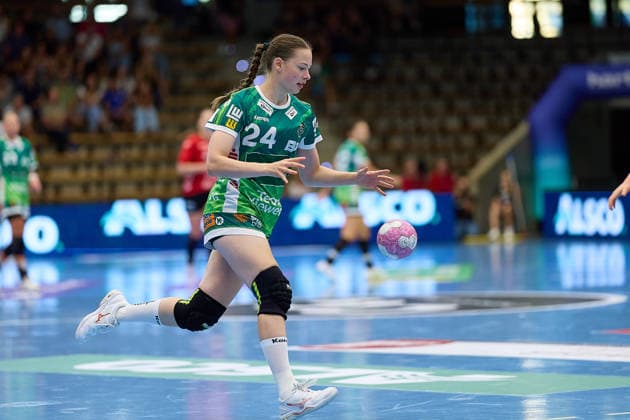 Close-up, Portrait, Portrait of Luisa Scherer, Frisch Auf Goeppingen, 24 FRISCH AUF Goeppingen vs. BSV Sachsen Zwickau, Handball, ALSCO Women’s Handball Bundesliga, Matchday 2, 2026–2027 Season, September 5, 2026 FRISCH AUF Goeppingen vs. BSV Sachsen Zwickau, Handball, ALSCO Women’s Handball Bundesliga, Matchday 2, 2026–2027 season, September 5, 2026 Goeppingen Copyright: xEibner-Pressefoto GeraldxOelze-dexStoppanyx EP_ODS
