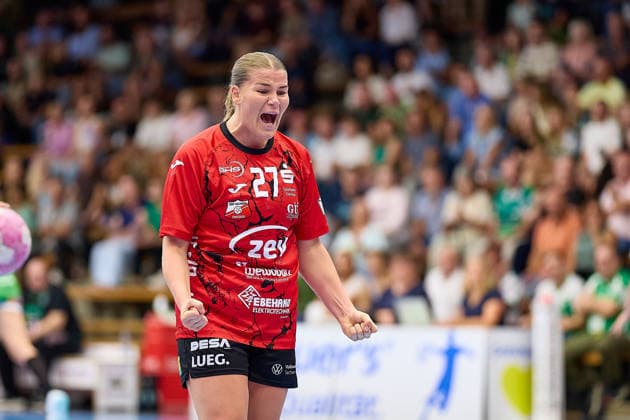 Live Scores: BSV Sachsen Zwickau, 27 Joy, Cheers: FRISCH AUF Goeppingen vs. BSV Sachsen Zwickau, Handball, ALSCO Women s Handball Bundesliga, Matchday 2, 2026–2027 Season, September 5, 2026, FRISCH AUF Goeppingen vs. BSV Sachsen Zwickau, Handball, ALSCO Women’s Handball Bundesliga, Matchday 2, 2026–2027 season, September 5, 2026, Goeppingen Copyright: xEibner-Pressefoto GeraldxOelze-dexStoppanyx EP_ODS