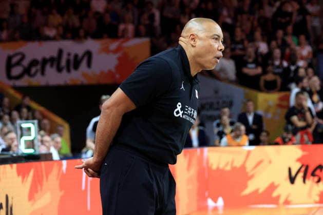 September 5, 2026, GER, Women s Basketball, Women s Basketball World Cup, 2026, Matchday 1, Germany vs. Japan; Head Coach Corey Gaines; Japan; Berlin; Max Schmeling Halle; Berlin; Germany Copyright: xNordphotox xEnglerx