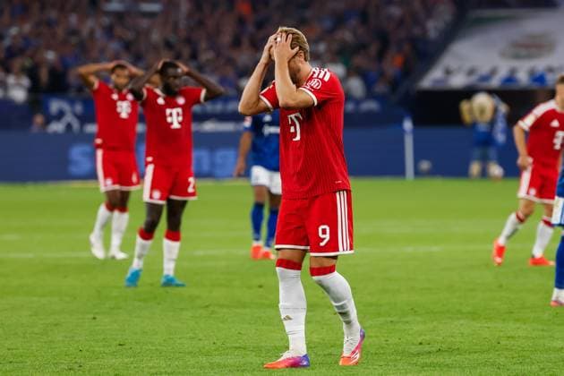 GELSENKIRCHEN - Harry Kane of FC Bayern Munich during the Bundesliga match between FC Schalke 04 and FC Bayern Munich at the Veltins-Arena on September 5, 2026, in Gelsenkirchen, Germany. MARCEL TER BALS ANP Bundesliga 2026 27 xVIxANPxSportx xMarcelxterxBalsxIVx 567271453 originalFilename: 567271453.jpg