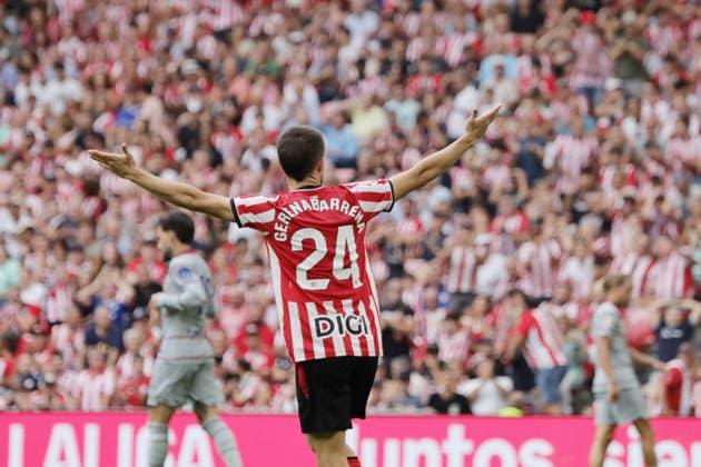 ESP LaLiga EA Sports Athletic Bilbao vs. Atlético Madrid Benat Gerenabarrena of Athletic during the LaLiga EA Sports match between Athletic Bilbao and Atlético Madrid played at San Mamés Stadium in Bilbao on September 5, 2026, in Spain Spanish Soccer Copyright: xAgenciaxLOFx
