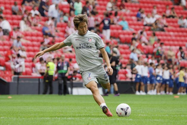 ESP LaLiga EA Sports Athletic Bilbao vs. Atlético Madrid: Kang In Lee of Atlético Madrid during the LaLiga EA Sports match between Athletic Bilbao and Atlético Madrid, played at San Mamés Stadium in Bilbao on September 5, 2026, in Spain. Spanish Soccer Copyright: xAgenciaxLOFx