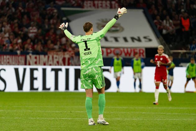 Deutschland: 1. Bundesliga 2026 2027, 2. Spieltag - FC Schalke 04 vs. FC Bayern München - 05.09.2026 - Veltins-Arena (Gelsenkirchen, Nordrhein-Westfalen) Manuel Neuer (FC Bayern München, 1) *** Germany 1 Bundesliga 2026–2027, Matchday 2: FC Schalke 04 vs. FC Bayern Munich, September 5, 2026, Veltins Arena, Gelsenkirchen, North Rhine-Westphalia; Manuel Neuer, FC Bayern Munich, 1 Copyright: xCelinaxLeiersx