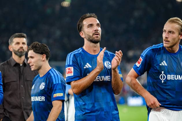 Deutschland: 1. Bundesliga 2026 2027, 2. Spieltag - FC Schalke 04 vs. FC Bayern München - 05.09.2026 - Veltins-Arena (Gelsenkirchen, Nordrhein-Westfalen) Kenan Karaman (Schalke 04, 19) *** Germany 1 Bundesliga 2026–2027, Matchday 2: FC Schalke 04 vs. FC Bayern Munich, September 5, 2026, Veltins Arena, Gelsenkirchen, North Rhine-Westphalia; Kenan Karaman, Schalke 04, 19 Copyright: xCelinaxLeiersx
