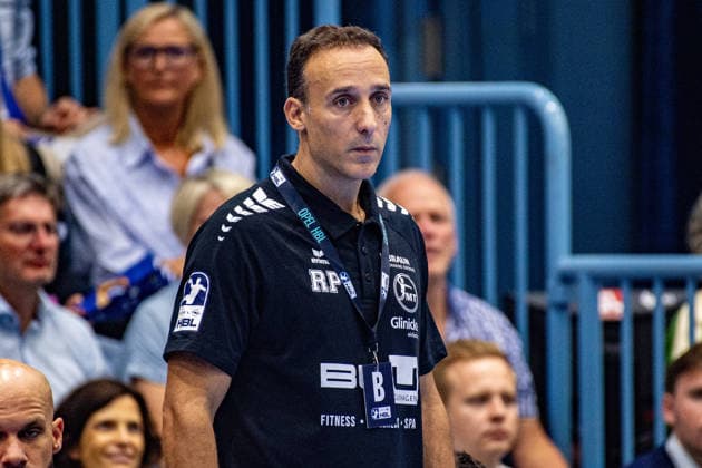 Opel Handball Bundesliga, VfL Gummersbach vs. MT Melsungen, September 5, 2026 Roberto Garcia Parrondo, coach of MT Melsungen Opel Handball Bundesliga, VfL Gummersbach vs. MT Melsungen, September 5, 2026 Copyright: xBEAUTIFULxSPORTS Erlhofx