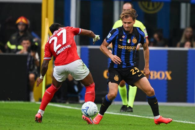 FC Internazionale v SSC Napoli - Serie A 2026 27 Nicolo Barella of Inter FC during the Italian Serie A football match between Inter FC and SSC Napoli at the Giuseppe Meazza San Siro stadium in Milan, Italy, on September 5, 2026. Milano Italy  Copyright: xTizianoxBallabiox originalFilename:ballabio-interfci260905_npik2.jpg