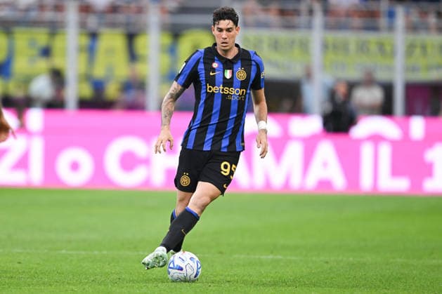 FC Internazionale v SSC Napoli - Serie A 2026 27 Alessandro Bastoni of Inter FC in action during the Italian Serie A football match between Inter FC and SSC Napoli at the Giuseppe Meazza San Siro stadium in Milan, Italy, on September 5, 2026. Milano Italy  Copyright: xTizianoxBallabiox originalFilename:ballabio-interfci260905_npbW6.jpg