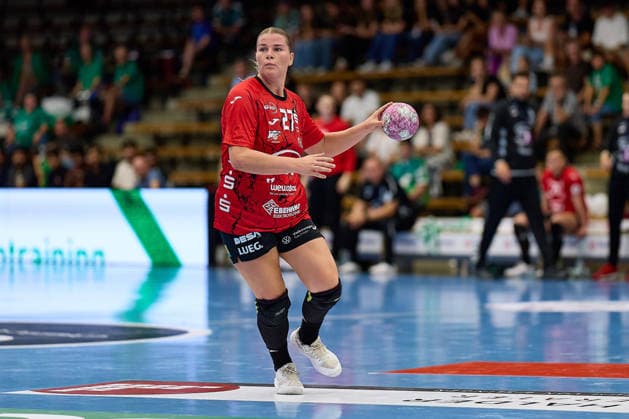 Cutout, Portrait, Portrait of Liv Navne, BSV Sachsen Zwickau, 27 FRISCH AUF Goeppingen vs. BSV Sachsen Zwickau, Handball, ALSCO Women s Handball Bundesliga, Matchday 2, 2026–2027 Season, September 5, 2026, FRISCH AUF Göppingen vs. BSV Sachsen Zwickau, handball, ALSCO Women’s Handball Bundesliga, Matchday 2, 2026–2027 season, September 5, 2026, Göppingen Copyright: xEibner-Pressefoto GeraldxOelze-dexStoppanyx EP_ODS