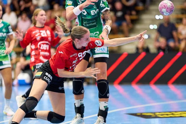 Rome Steverink, BSV Sachsen Zwickau, 99 shots: FRISCH AUF Göppingen vs. BSV Sachsen Zwickau, Handball, ALSCO Women s Handball Bundesliga, Matchday 2, 2026–2027 season, September 5, 2026 FRISCH AUF Göppingen vs. BSV Sachsen Zwickau, Handball, ALSCO Women’s Handball Bundesliga, Matchday 2, 2026–2027 season, September 5, 2026 Göppingen Copyright: xEibner-Pressefoto GeraldxOelze-dexStoppanyx EP_ODS