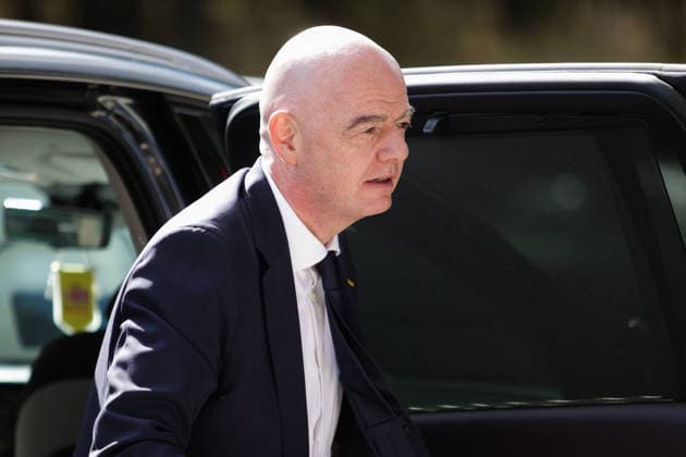 FIFA President Gianni Infantino At FIFA U-20 Women s World In Poland FIFA President Gianni Infantino attends the opening match of the FIFA U-20 Women s World Cup between Poland and Argentina at Arena Katowice in Katowice, Poland, on September 5, 2026. Katowice Poland  Copyright: xJPixx originalFilename:jpix-fifapres260905_np6g2.jpg