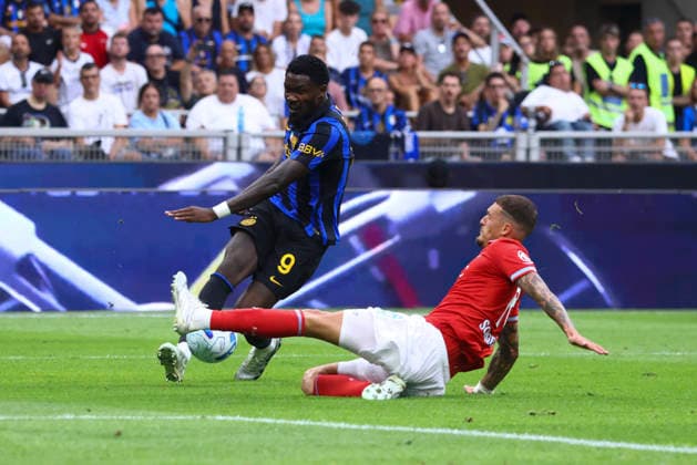 FC Internazionale v SSC Napoli - Serie A 2026 27 Marcus Thuram in action during the Serie A match between FC Internazionale and SSC Napoli at Giuseppe Meazza stadium in Milan, Italy, on September 5, 2026. Milano Milano Italy  Copyright: xMairoxCinquettix originalFilename:cinquetti-fcintern260905_npsyz.jpg