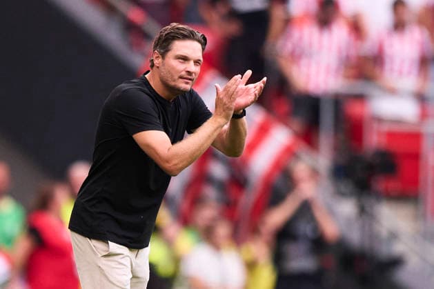 Athletic Club v Atletico de Madrid - LaLiga EA Sports 2026 27 Athletic Club head coach Edin Terzic reacts during the LaLiga EA Sports match between Athletic Club and Atletico de Madrid at Estadio San Mames in Bilbao, Spain, on September 5, 2026. Bilbao Spain  Copyright: xCesarxOrtizxGonzalezx originalFilename:ortizgonzalez-athletic260905_npFah.jpg