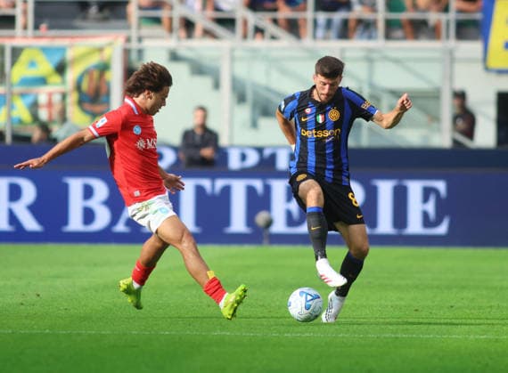 SOCCER - Serie A - Inter - FC Internazionale vs. SSC Napoli Photo by IPA ABACAPRESS.COM88155216 - Petar Sucic of Inter FC during the 2026 27 Italian Serie A soccer match between Inter FC and SSC Napoli on September 5, 2026, at Stadio Giuseppe Meazza, San Siro, Milan, Italy. Photo by Nderim KACELI Milan Italy  Copyright: xIPAxSport ABACAx