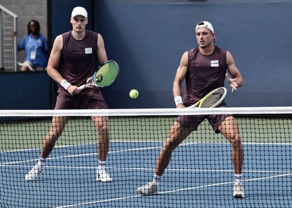 Jakob Schnaitter, Mark Wallner, Men s Doubles, US Open Championships, Billie Jean King National Tennis Center, Flushing Meadows, New York, USA Copyright: xJuergenxHasenkopfx