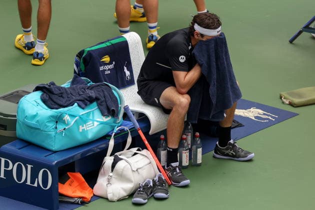 US Open tennis tournament - Day 7 Taylor Fritz of the US reacts during his match against Francisco Cerundolo of Argentina during the Men™s Singles round 3 of the US Open Tennis Championships at the USTA Billie Jean King National Tennis Center in Flushing Meadows, New York, USA, 03 September 2026. The 2026 US Open tournament runs from 23 August through 13 September. FLUSHING MEADOWS NEW YORK United States  Copyright: xBRIANxHIRSCHFELDx