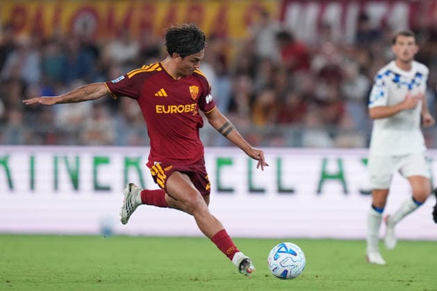 Roma™s Paulo Dybala during the Serie A EniLive soccer match between Roma and Atalanta at the Rome s Olympic stadium, Italy - Saturday September 5, 2026 - Soccer ( Photo by Alfredo Falcone LaPresse )  Copyright: xAlfredoxFalcone LaPressex