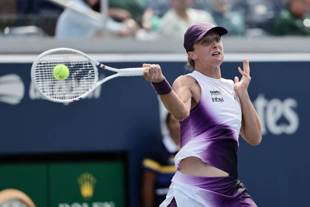 Iga Swiatek, U.S. Open Championships, Billie Jean King National Tennis Center, Flushing Meadows, New York, USA Copyright: xJuergenxHasenkopfx