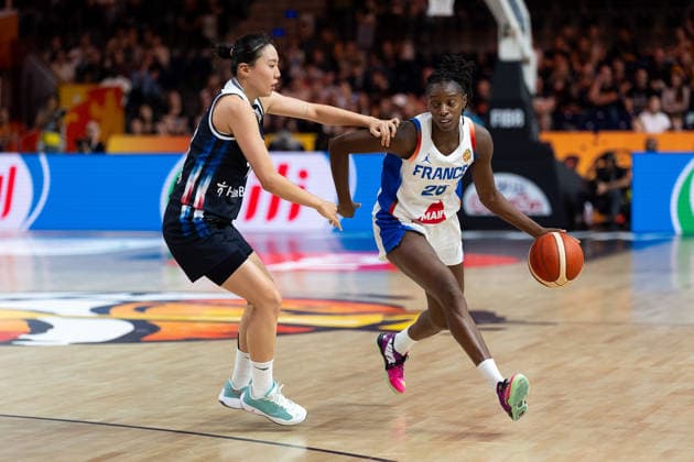 Migna Toure of France, 28, dribbling, GER, France vs. Korea, Basketball, 2026 FIBA Women s World Cup, Group Stage, Matchday 2, September 5, 2026, GER, France vs. Korea, Basketball, 2026 FIBA Women’s World Cup, Group Stage, Matchday 2, September 5, 2026, Berlin Copyright: xEibner-Pressefoto MaxxVincenx EP_MVN