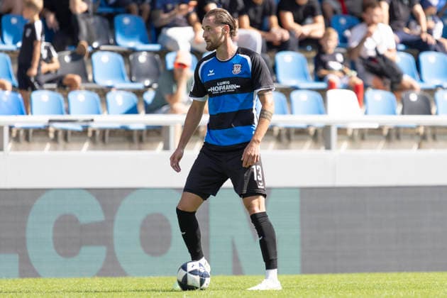 Regionalliga Southwest: FSV Frankfurt vs. Kickers Offenbach, September 5, 2026; Lukas Gottwalt; FSV Frankfurt No. 13 in action; cutout; portrait; FSV Frankfurt vs. Kickers Offenbach; Frankfurt; BBBank Arena; September 5, 2026 Copyright: xBEAUTIFULxSPORTS Gawlikx