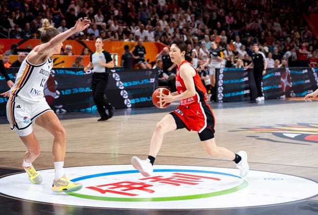 Germany v Japan: Group A - FIBA Women s Basketball World Cup Germany 2026 Norika Konno plays during the FIBA Women s Basketball World Cup 2026 match between Germany and Japan in Berlin, Germany, on September 5, 2026. Berlin Germany  Copyright: xMarcinxGolbax originalFilename:golba-germanyv260905_npMhC.jpg