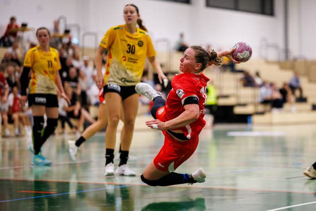 2. Handball Bundesliga Frauen: 1. FSV Mainz 05 - HC Roedertal, Mainz, 05.09.2026 Lena Feiniler (1. FSV Mainz 05, 18) im Wurf Partie vom 2. Spieltag der ALSCO Handball 2. Bundesliga Frauen zwischen 1. FSV Mainz 05 und HC Rödertal in Mainz am 05.09.2026 *** Women s Handball Bundesliga 2: 1 FSV Mainz 05 vs. HC Rödertal, Mainz, September 5, 2026 Lena Feiniler 1 FSV Mainz 05, 18 shots on goal in the match from Matchday 2 of the ALSCO Women’s Handball 2nd Bundesliga between 1 FSV Mainz 05 and HC Rödertal in Mainz on September 5, 2026 Copyright: xBEAUTIFULxSPORTS Hahnex