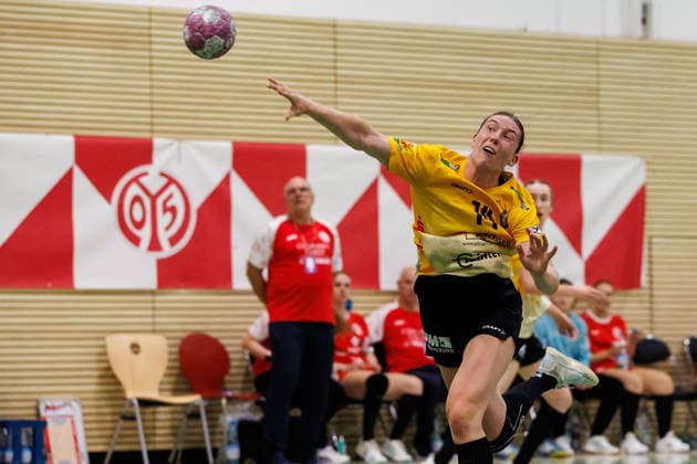 2. Handball Bundesliga Frauen: 1. FSV Mainz 05 - HC Roedertal, Mainz, 05.09.2026 Leonie Meersteiner (HC Roedertal, 14) im Wurf Partie vom 2. Spieltag der ALSCO Handball 2. Bundesliga Frauen zwischen 1. FSV Mainz 05 und HC Rödertal in Mainz am 05.09.2026 *** Women s Handball Bundesliga 2: 1 FSV Mainz 05 vs. HC Roedertal, Mainz, September 5, 2026 Leonie Meersteiner HC Roedertal, 14th in scoring Match from Matchday 2 of the ALSCO Women’s Handball 2nd Bundesliga between 1 FSV Mainz 05 and HC Roedertal in Mainz on September 5, 2026 Copyright: xBEAUTIFULxSPORTS Hahnex