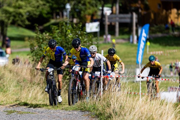 September 5, 2026, GER, MTB Mountain Bike XCO Cross Country Olympic, Season 26, Juniors Men Women, XCO Bike Cup Central German Championship, organized by RSC Waltershausen e.V. and Philipp Hinz White Rock e.V., U19m, Arthur Horn White Rock e.V., U19m, Jonathan Uhlemann, Bergradsport Brandis e.V., U19m, After a one-year hiatus, the XCO Bike Cup returned to Bad Tabarz on the Datenberg for the final round on one of the series’ most popular race courses. Bad Tabarz is a venue with a long tradition of hosting MTB events across various disciplines. In recent years, the Datenberg has already served as the venue for several Central German Championships in XCO as well as races from German Cycling’s MTB XCO youth talent scouting program. The challenging course has thus made a name for itself beyond the region and offers ideal conditions for a thrilling season finale. The varied course on the Datenberg offers everything that defines modern cross-country racing: technically demanding sections, steep climbs, fast descents, and plenty of challenges that test riding technique, stamina, and skill. 99891 Bad Tabarz, Gartenstraße, Thuringian Forest, Thuringia, Germany