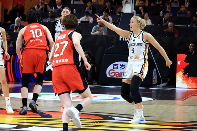 September 5, 2026, GER, Basketball, Women s, Basketball World Cup, 2026, Matchday 1, Germany vs. Japan, Emma Eichmeyer, Germany 9, Berlin, Max Schmeling Halle, Berlin, Germany Copyright: xNordphotox xEnglerx