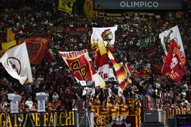 IPA88168287 - September 5, 2026: Roma vs. Atalanta (Serie A) Sports; Soccer; Matchday 3& xD;In the photo: Fans& xD;(Photo by Gino Mancini)  Copyright: xGinoxMancini IPAxSportx xx 88168287