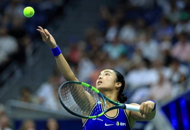 US Open tennis tournament - Day 7 Alexandra Eala of the Philippines in action against Iva Jovic of the USA during the Women Singles third round of the US Open Tennis Championships in Flushing Meadows, New York, USA, 05 September 2026. FLUSHING MEADOWS NEW YORK United States  Copyright: xCRISTOBALxHERRERA-ULASHKEVICHx