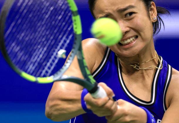 US Open tennis tournament - Day 7 epaselect Alexandra Eala of the Philippines in action against Iva Jovic of the USA during the Women s Singles third round of the US Open Tennis Championships in Flushing Meadows, New York, USA, 05 September 2026. FLUSHING MEADOWS NEW YORK United States  Copyright: xCRISTOBALxHERRERA-ULASHKEVICHx