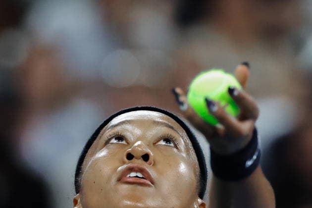 US Open tennis tournament - Day 7 Naomi Osaka of Japan in action against Elise Mertens of Belgium during the Women s Singles third round of the US Open Tennis Championship in Flushing Meadows, New York, USA, 05 September 2026. FLUSHING MEADOWS NEW YORK United States  Copyright: xOLGAxFEDOROVAx