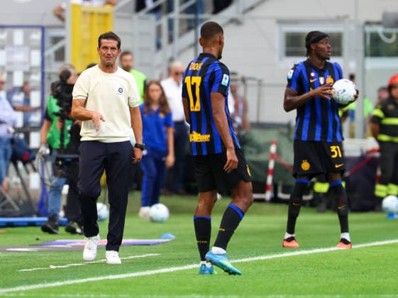 September 5, 2026, Milano, Lombardia, ITALIA: Cristian Chivu Head Coach of Inter Milano During the football match played on September 5, 2026, at the San Siro Stadium in MilanÃ¢â‚¬part of the 2026 27 Italian Serie A championshipÃ¢â‚¬between Inter Milan and SSC Napoli. Serie A 2026 27 Football Match: Inter Vs. Napoli  - ZUMAs236 20260905_aap_s236_009 Copyright: xFabioxSassox